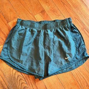 Nike running shorts. Dark teal Sz M
